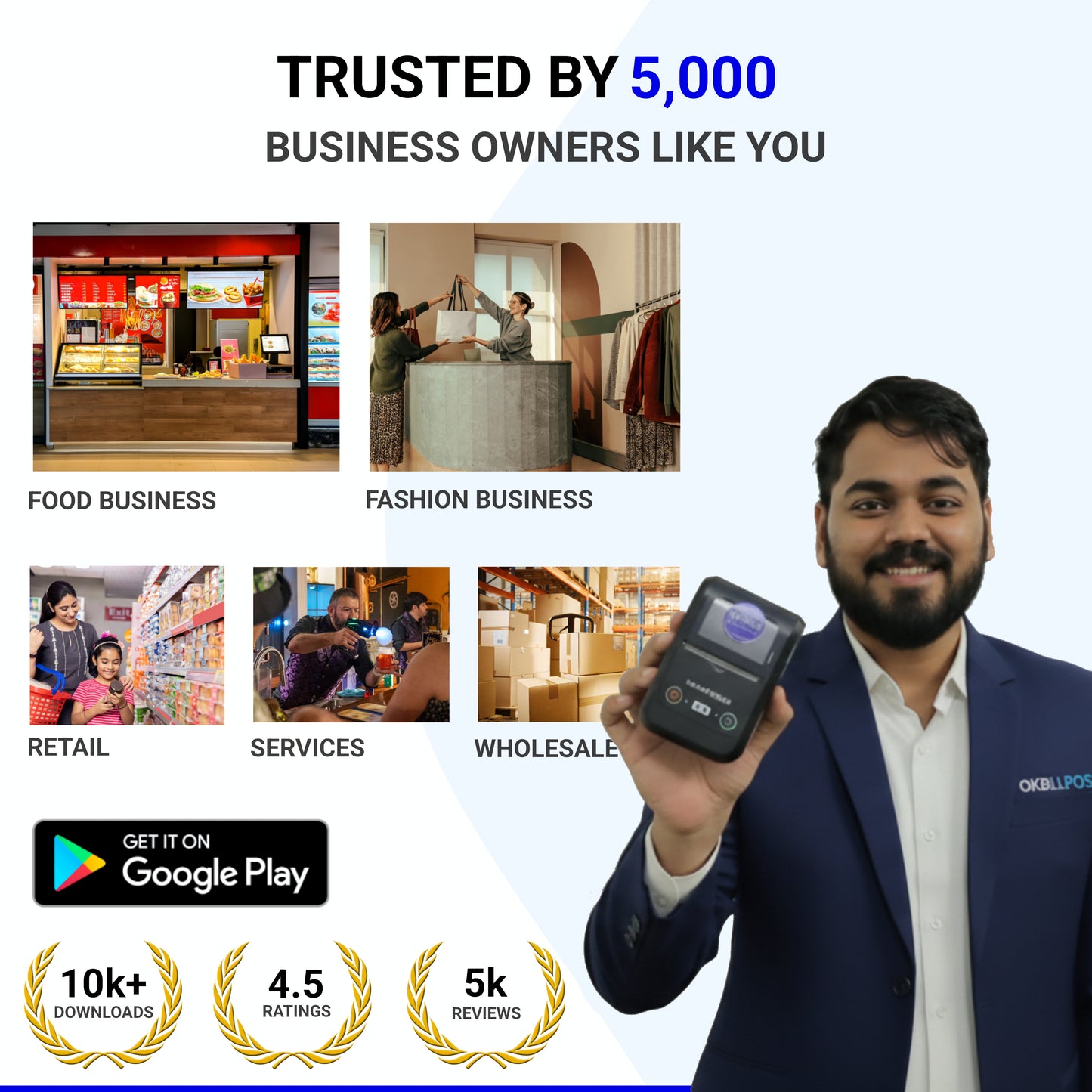 OKBILLPOS Billing Software & Billing Machine