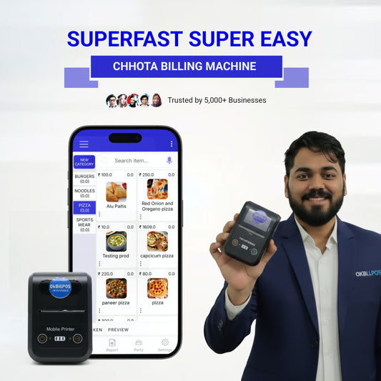 OKBILLPOS Billing Software & Billing Machine