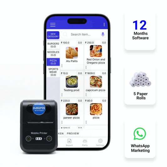 OKBILLPOS Billing Software & Billing Machine